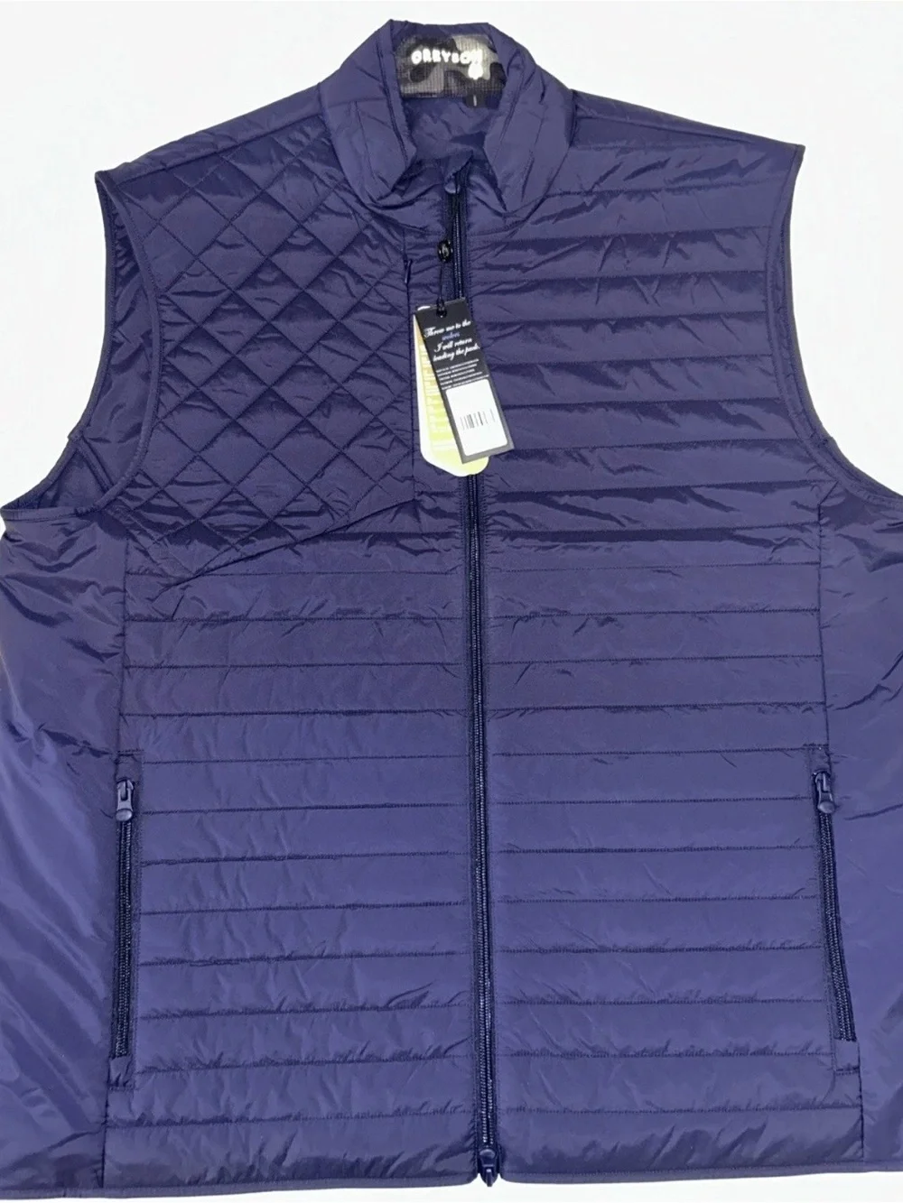 Greyson Yukon Ultralight Hybrid Vest Retail $230 Size XL/XXL Maltese Blue